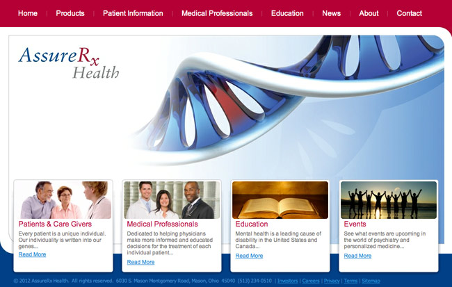 AssureRx Health website