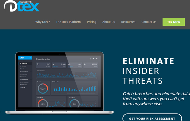 Dtex Systems website