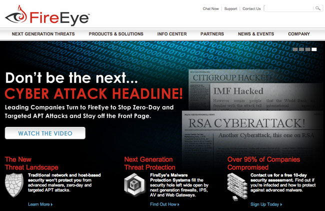 FireEye website