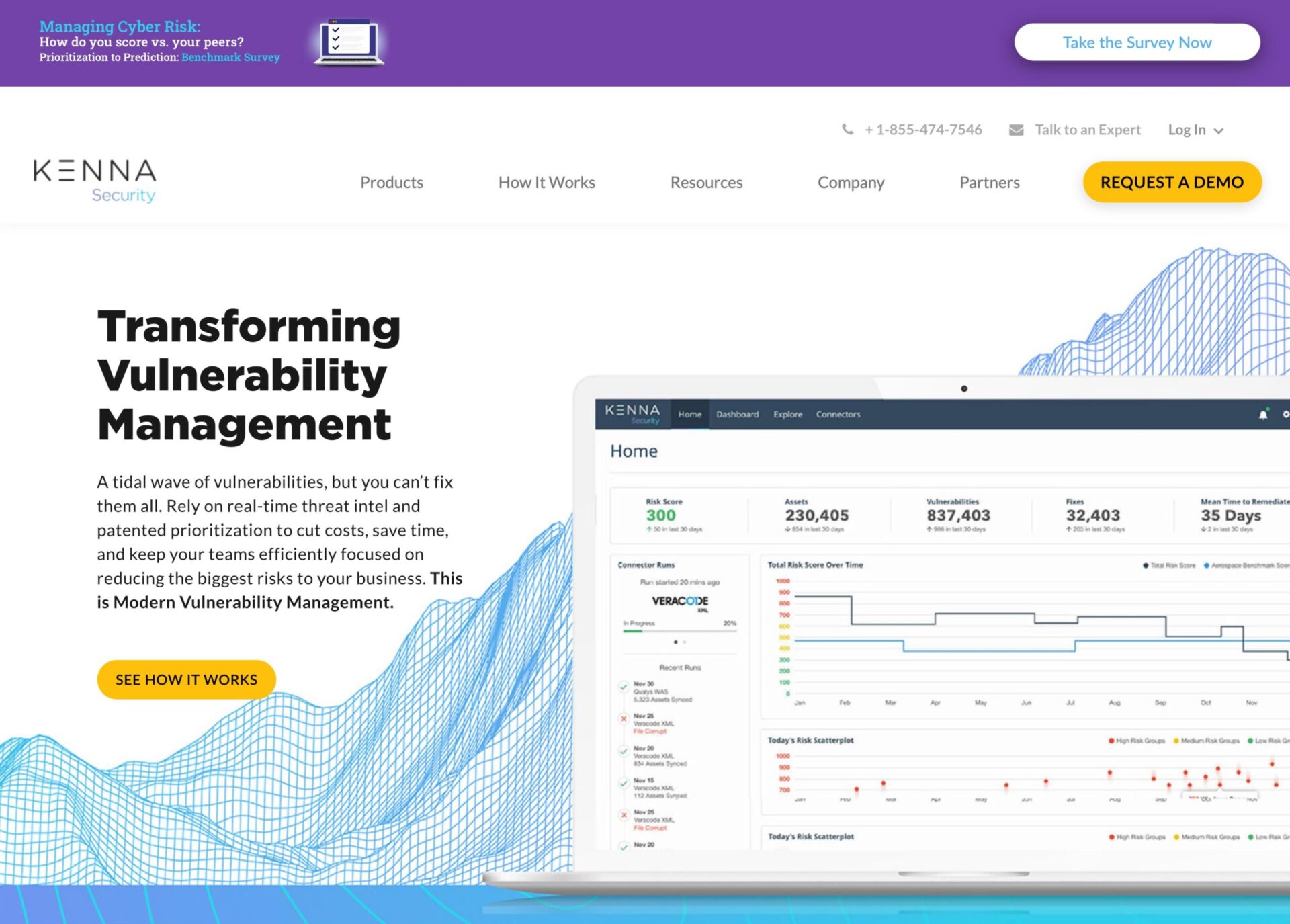 Kenna Security website