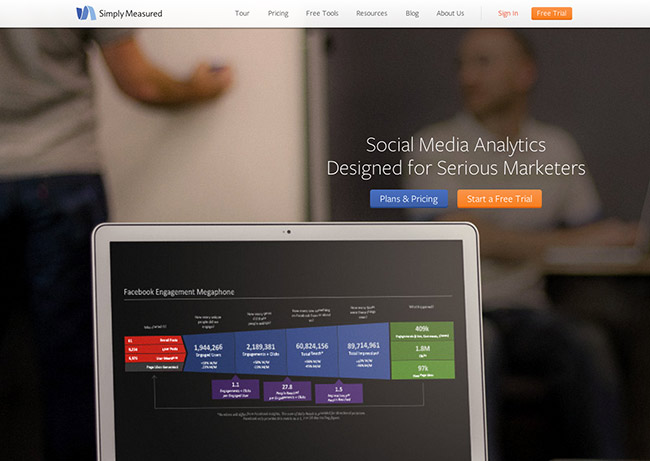 Simply Measured website